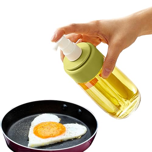 Pulverizador de aceite a prueba de fugas, botella de aceite de cocina, spray de vinagre de grado alimenticio, accesorio de cocina ligero, accesorio de cocina para ensalada de barbacoa con fácil uso
