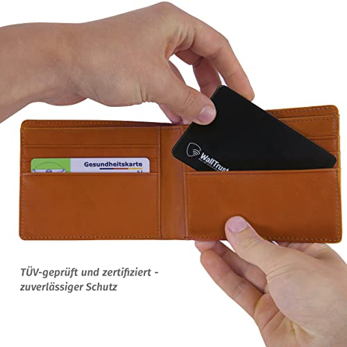 WallTrust Housse de Protection RFID pour Cartes de crédit, Lot de 3, Noires - Image 5