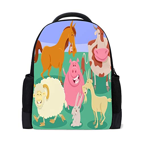 Sac à dos homme femme à motif grand volume pour ordinateur portable