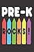 Produktbild Pre-K Rocks: Back To School Crayon Activity Book For Preschool Students