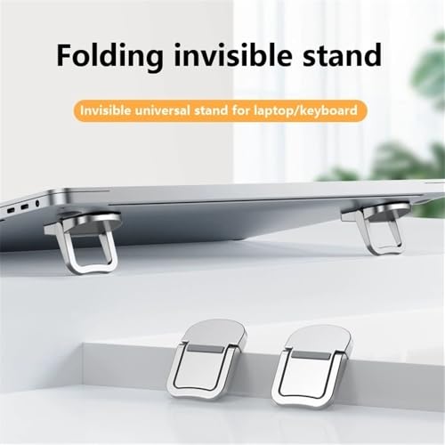Soporte ajustable para laptop plegable de aleación de zinc miniatura 6