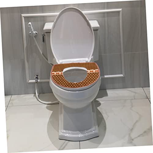 HANABASS Wc-Sitz Wärmer Abdeckung Wc-Sitz Wc-Sitzwärmerbezug Dicker Weicher Wc-Sitzbezug Pad Wc-Sitzbezug Für Badezimmer Dicker Wärmer Wc-Sitzbezug Pad Heizung Wc-Matte Wc-Deckel WC-Sitzkissen – Bild 8