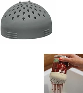 1pc Multi-Use Silicone Can Strainer - Mini Colander & Kitchen Gadget for Home Kitchen Accessories Gray