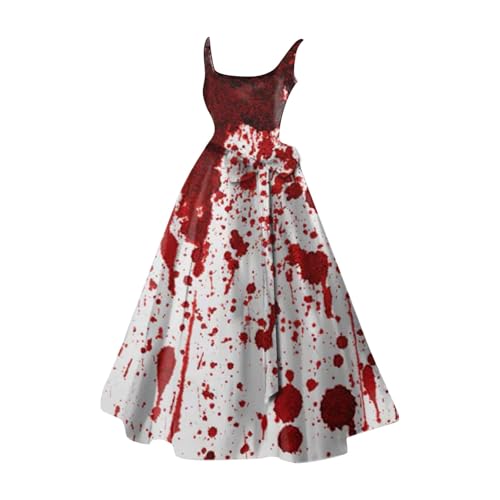 Vestido Gótico de Halloween para Fiestas de Terror sin Disfraces Incómodos