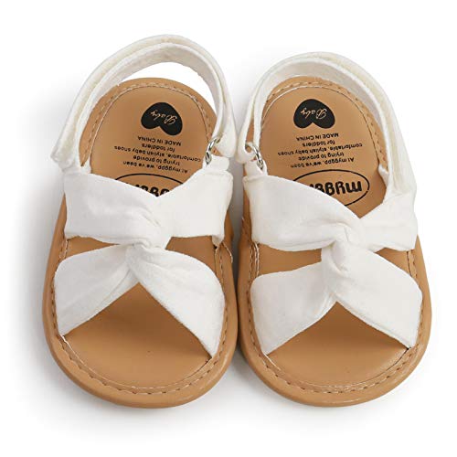 Image of RVROVIC Baby Boys Girls Sandals Premium Infant Summer Outdoor Shoes PU Lightweight Soft Anti-Slip Sole Toddler Prewalker