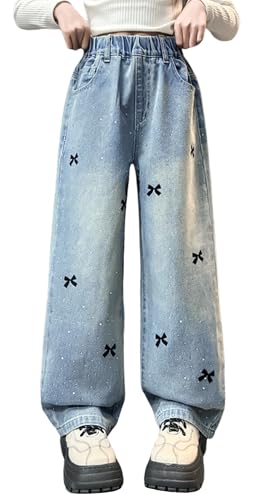 Pantalones de denim para niña ideales para el colegio y tardes de parque