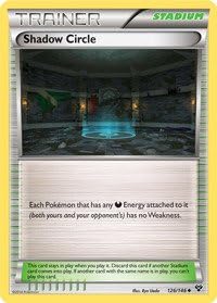 Pokemon - Shadow Circle (126/146) - XY - Reverse Holo