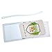 5 Pack - Premium Rigid Airline Luggage Tag Holders with 6