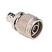 GXMRHWY BNC Female Socket to Type N Male Plug Straight RF Adapter 0 → 4GHz 50Ω