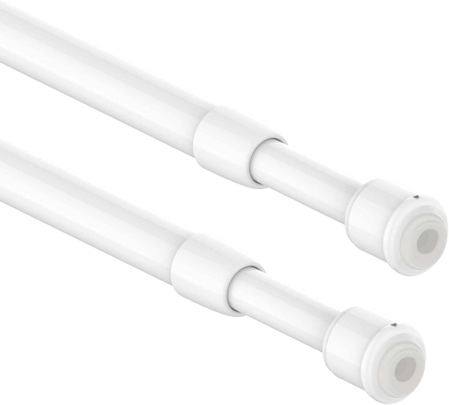 WHITE SPRING LOADED TENSION ROD 154250cm (6198) Amazon.co.uk Home