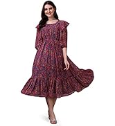 ⭐︎希少⭐︎CARAMEL VINTAGEFLORAL PRINT DRESS 8A LILI et NENE キッズ CARAMEL 2023SS KIDS WOVEN DRESS（VINTAGEFLORAL