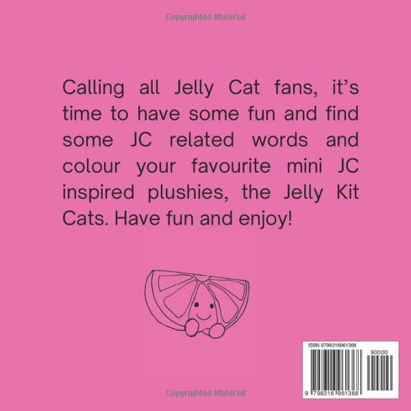 Jelly Kit Cat Word Search: And Mini Colouring image 3