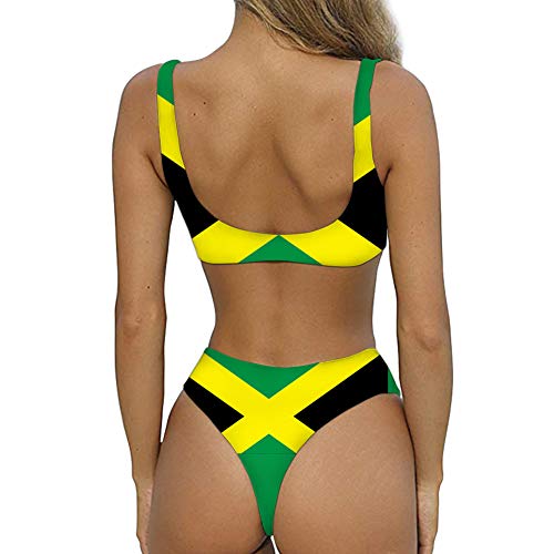INSTANTARTS Women's Sexy Bikini Swimsuit Tie Knot Front Swimwear Two Pieces Set3