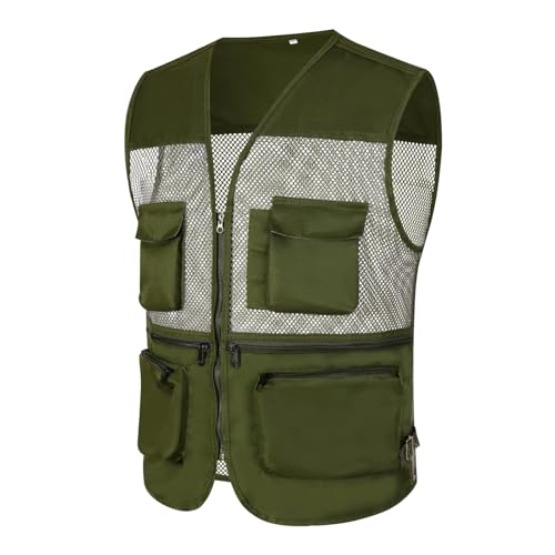 Gilet de pêche pour homme léger pour ne plus perdre vos outils de travail fins