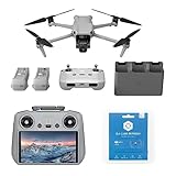 DJI ドローン Air 3 Fly Moreコンボ(DJI RC-N2付属) + DJI RC 2 DJI Air 3用送信機 + Card DJI Care Refresh 2-Year Plan (DJI Air 3)