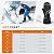 SAVIOR HEAT Heated ski Gloves Touch Screen 7.4V 2200mAh Battery Heated Gloves for Men Outdoor Snowboarding Heated Gloves Winter Skiing (Black, S)