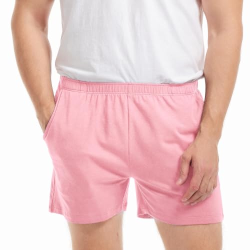 Image of AIMPACT Men's 4 inch Inseam Sleep & Lounge Pajama Shorts with Pockets