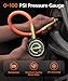 ETENWOLF Tire Pressure Gauge 0-100 PSI, ANSI B40.1 Grade A Accurate Tire Gauges for Tire Pressure with Large Glow Dial, Air Pressure Gauge for Tires, Car Accessories