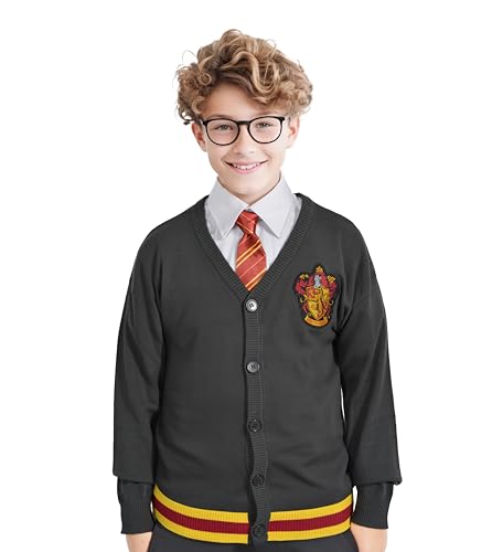 Harry Potter Hogwarts House Cardigan Sweaters, Youth and Young Adults, Unisex