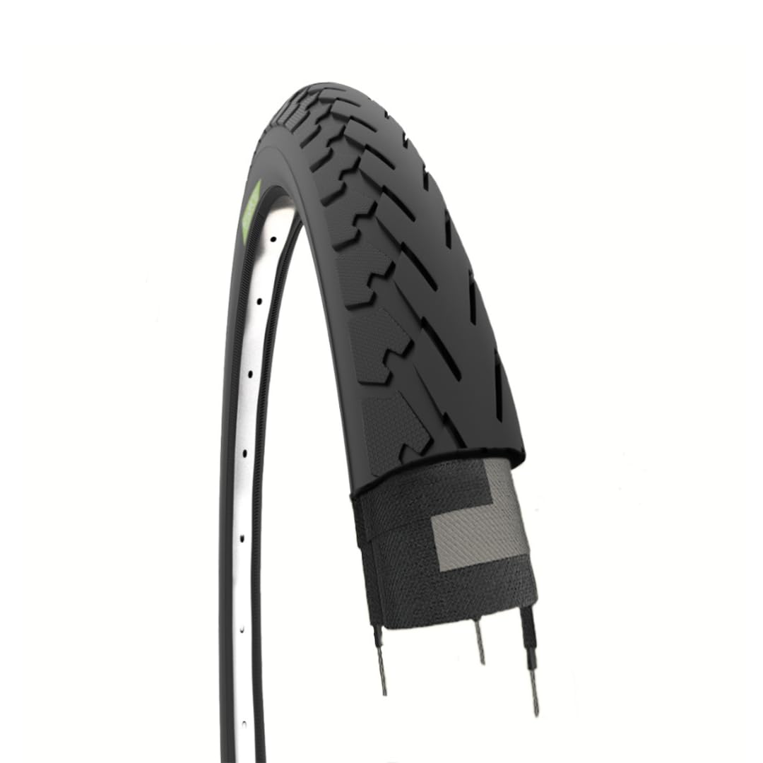 Pneu 700 x 35 C B/N 28 x 1 5/8 x 1 3/8 pour vélo de ville homme adulte