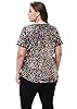 Anna-Kaci Women's Sequin Tops Plus Size Round Neck... #4
