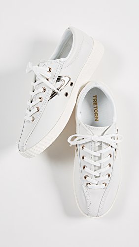 Image of TRETORN Women's Nyliteplus Leather Lace-Up Sneakers