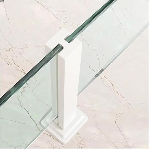 Postes de acero inoxidable para paneles de vidrio en reformas de terrazas comerciales 2
