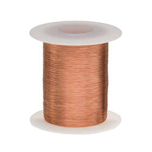 Remington Industries 39SNSP.25 39 AWG Magnet Wire, Enameled Copper Wire, 4 oz, 0.0038