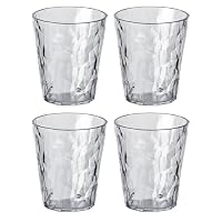 Koziol Set di 2 bicchieri da cocktail Superglass CLUB n. 4 trasparenti rosa quartz