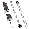 EWH-01 Electric Water Heater Tune-Up Kit by puxyblue - Fit for A O Simith Ken-more Whhirl-pool with Water Heater Thermostat, Water Heater Elements - 4500W 240V, T-O-D Style Water Heater Parts