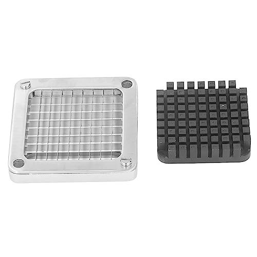 Cortadora de Patatas Fritas, Cortador de Vegetales con Cuchillas Inoxidable, Estructura Ligera para Cocina Profesional