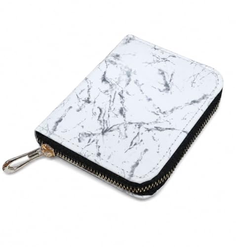 Image of Women Small Purse Zip Purse for Ladies Wallet for Women (White)