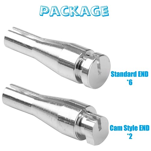 image for SuiTool 8 ENDS Door Latch Cable Repair Kit Compatible with Ford F150 F