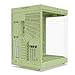 Hyte Y70 Mid-Tower ATX Gaming PC Desktop Case - Panoramic Tempered Glass - Dual Chamber - High Airflow Chassis - PCIE 4.0 Riser Cable Included - New Modern Aesthetic - Matcha Milk (Green)
