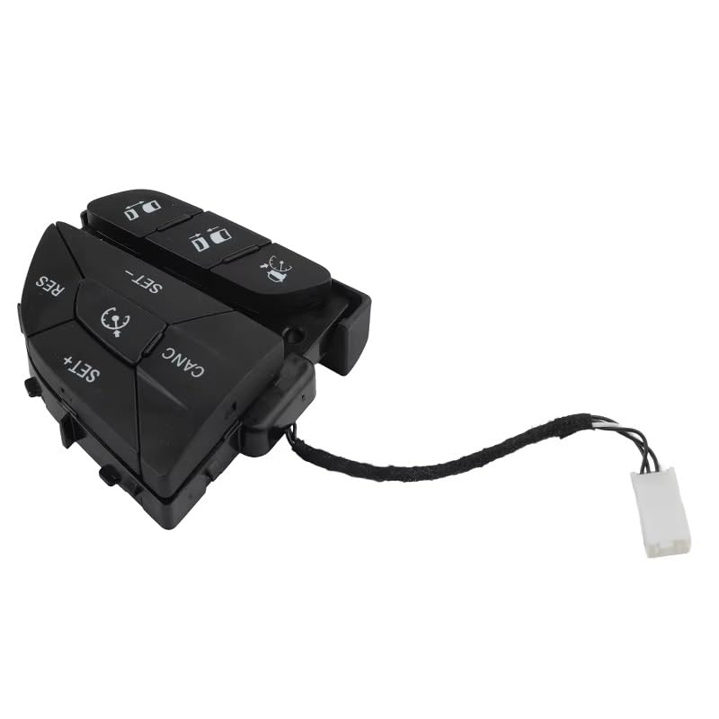 Cruise Control Switch 05081287AA 05081289AA Car Steering Wheel Control Switch for Chrysler 200 300 for Pacifica for Challenger for Jeep for Cherokee(A Pair)