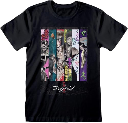 Image of JJE907NO WOD Junji Ito Key Art Tee T Shirt Mens(3X-Large)