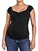 Tankaneo Womens V Neck Maternity Tops Cap Sleeve Fitted Breastfeeding T Shirts Summer Pleated Pregnancy Clothes Black