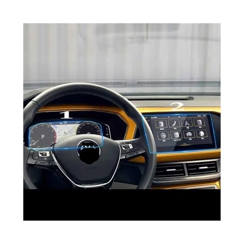 Verre trempé protection écran GPS 10.1 pouces contre rayures T-Cross 2022