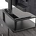 VIVO Black Swivel TV Stand for 13 to 42 inch Screens, Rotating Display Tabletop Riser (STAND-TV00R)