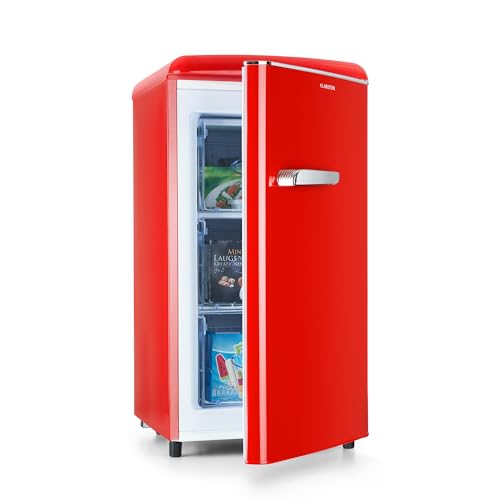 Klarstein Laika Gefrierschrank - 60 Liter Gesamtvolumen, Thermostat mit 5 Stufen, 0 bis -18 °C, 3...