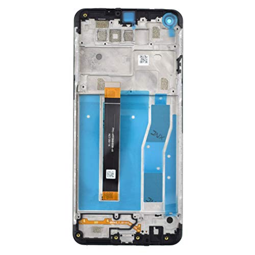 Image of LMK510EMW LCD Screen Touch Digitizer Glass with Screen Frame Replacement for LG K51S LM-K510EMW LM-K510 Black