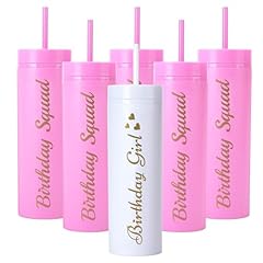 Birthday Girl (Set of 6 Pink)