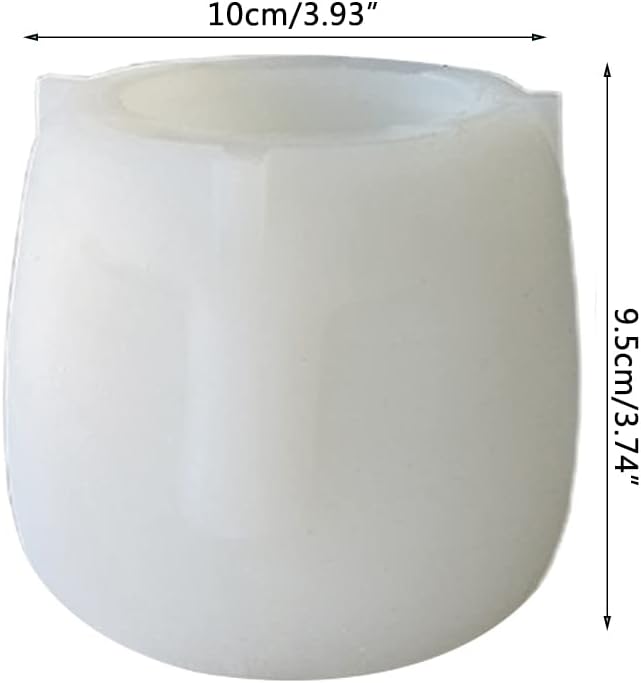 Creative Portrait Face Mold Abstract Design Plant Pot Silicone Mold Flower Pot Mould for Resin Casting Home Decoration face Flower Pot Silicone Mold