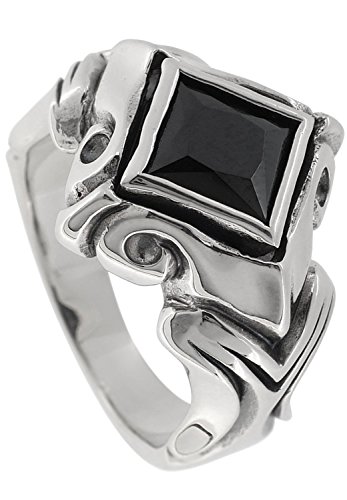 [エムズコレクション] M's collection [特 別 仕 様] アーバントライバルシリーズ スクエア シルバー925 リング 13～27号 (21号) 指輪