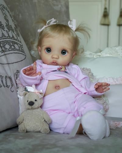 Muñeca Reborn Realista Peeka Baby 16 Pulgadas miniatura 1