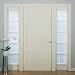 No. 918 Emily Sheer Voile Door Curtain Panel, 28" x 72", White