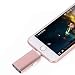Produktbild USB-Flash-Laufwerke für iPhone [3-in-1] OTG Jump Drive,Thumb Drives Externer Micro USB Speicherstick, USB 3.0 Flash Memory Stick für iPhone, iPad, iOS, Android, PC Rose 256 GB
