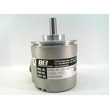 BEI SENSORS H25E-F1-SS-1024-ABZC-15V/V-SM12 01002-7252, 1024 PULSES PER REVOLUTION, 2 CHANNELS, 3/8" SHAFT, 5-15 VDC SUPPLY, H25 SERIES, INCREMENTAL ENCODER, QUADRATURE OUTPUT TYPE, SERVO MOTOR MOUN