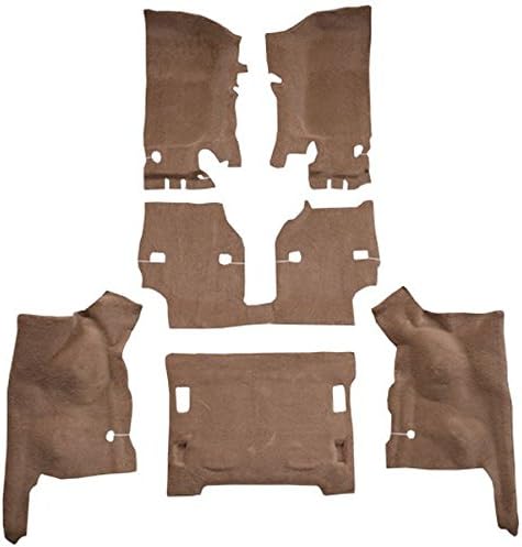 Acc Automotive Carpet Compatible with 2 Door 2011 to 2018 Jeep Wrangler, Complete Kit (801-Black Plush Cut Pile)