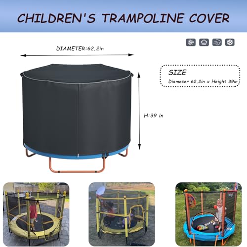 Black XCZ Trampoline Cover for 60 Inch Round Kids Outdoor Jumping Bed
| Full Coverage Black XCZ Trampoline Protector for 60 Inch Round Children's Outdoor Jumping Bed
| Black XCZ Full Coverage Outdoor Trampoline Protector for 60 Inch Round Children's